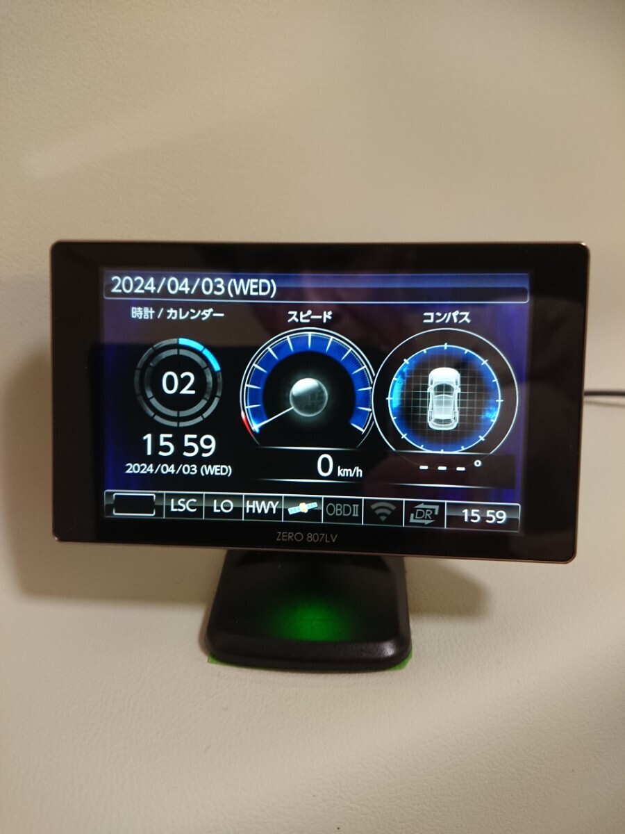 コムテック レーザー レーダー探知機ZERO 807LV COMTECリコール対策