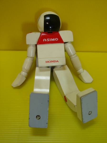 HONDA/ホンダ/ASIMO/アシモ/木製/おもちゃ/置物/ロボット/人形 