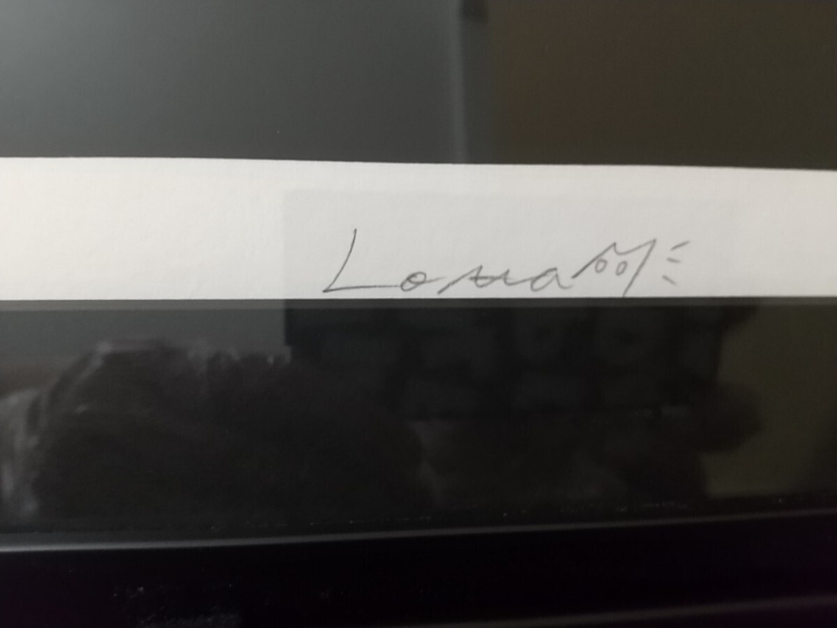 Night Fly With Socks シルクスクリーン Lotta アヤノナカノ ayano nakano 人気作家 現代アート UVカット額装済 希少(P.P 5)_3