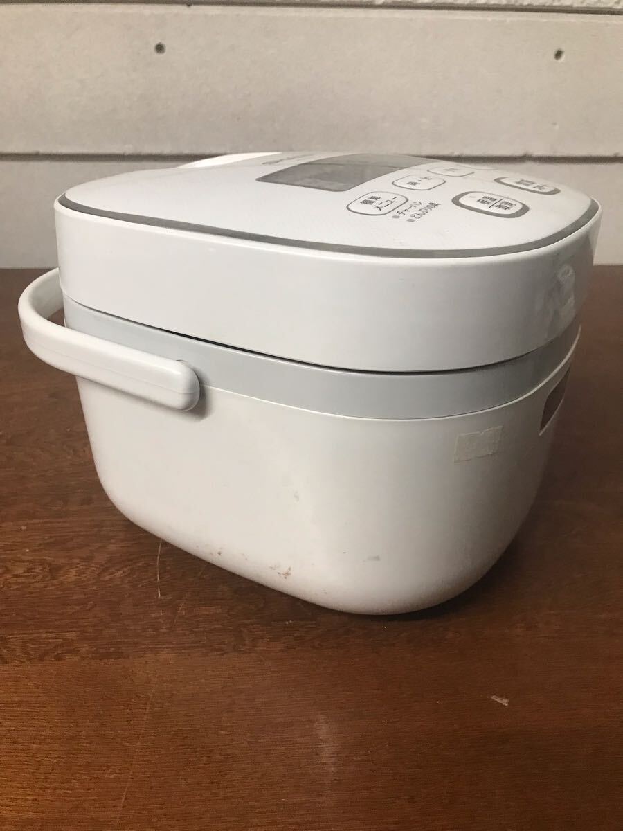 ★SHARP シャープ ジャー炊飯器 炊飯器 ホワイト マイコンジャー炊飯器 3合炊き 2018年製 KS-F5E5-KW 動作確認済み_3