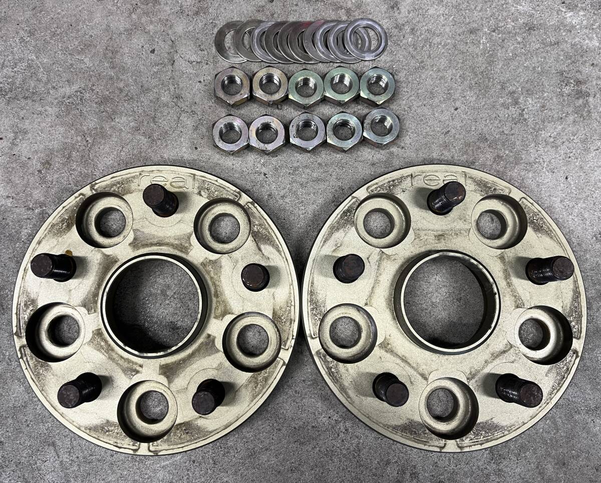 ◆◆KSP REAL ワイドトレッドスペーサー 20mm レクサスLS LC専用 LS460/LS600h/LC500/LC500h 120-5h 中古◆◆_1
