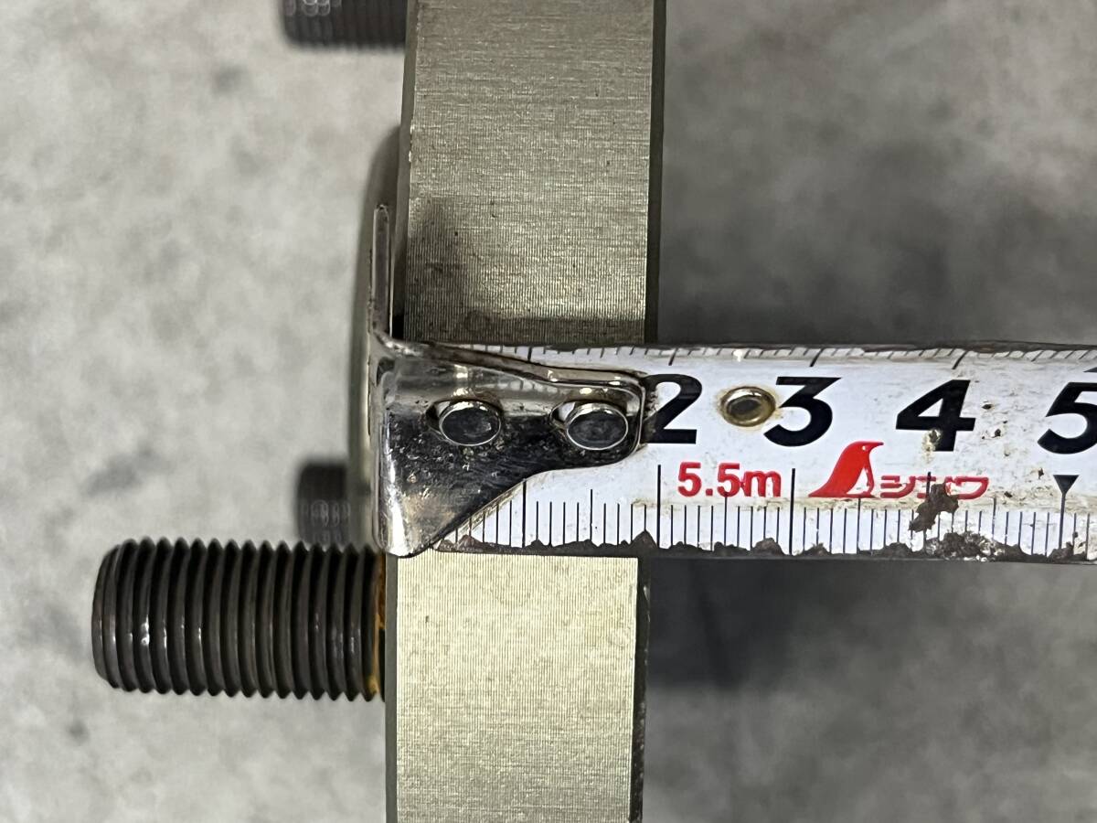 ◆◆KSP REAL ワイドトレッドスペーサー 20mm レクサスLS LC専用 LS460/LS600h/LC500/LC500h 120-5h 中古◆◆_4
