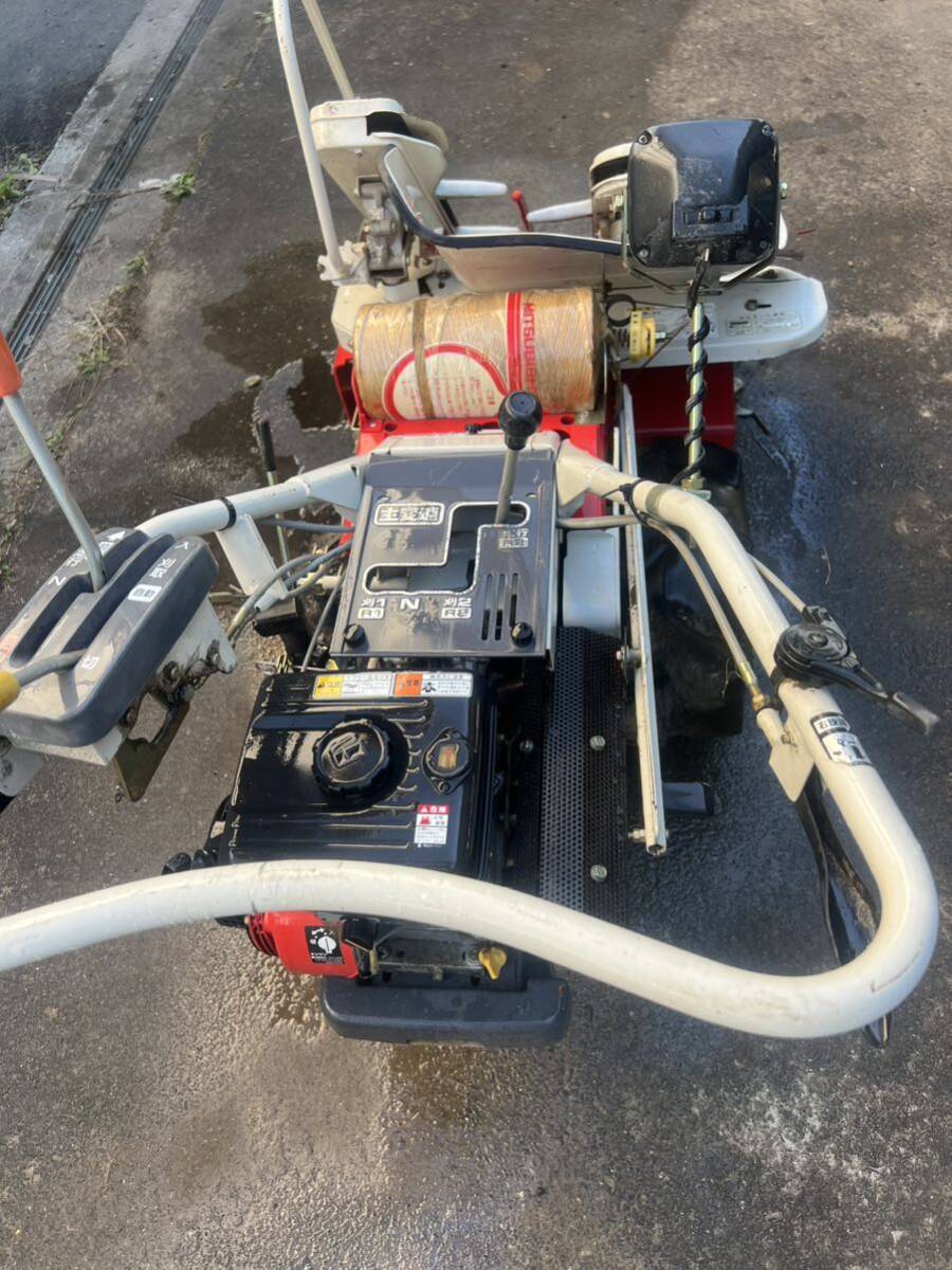三菱 2条刈り バインダー MB60 稲刈機 5馬力 あきばれ 2輪 結束 刈取 三菱 2条刈り バインダー MB60 稲刈機 5馬力 あきばれ 2輪 結束 刈取