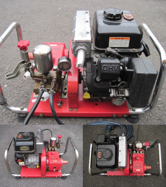 kawasaki FE161動力喷雾機 ◇エンジン 動力噴霧機 マルナカ CP-300/カワサキ FE161◇(農業機械