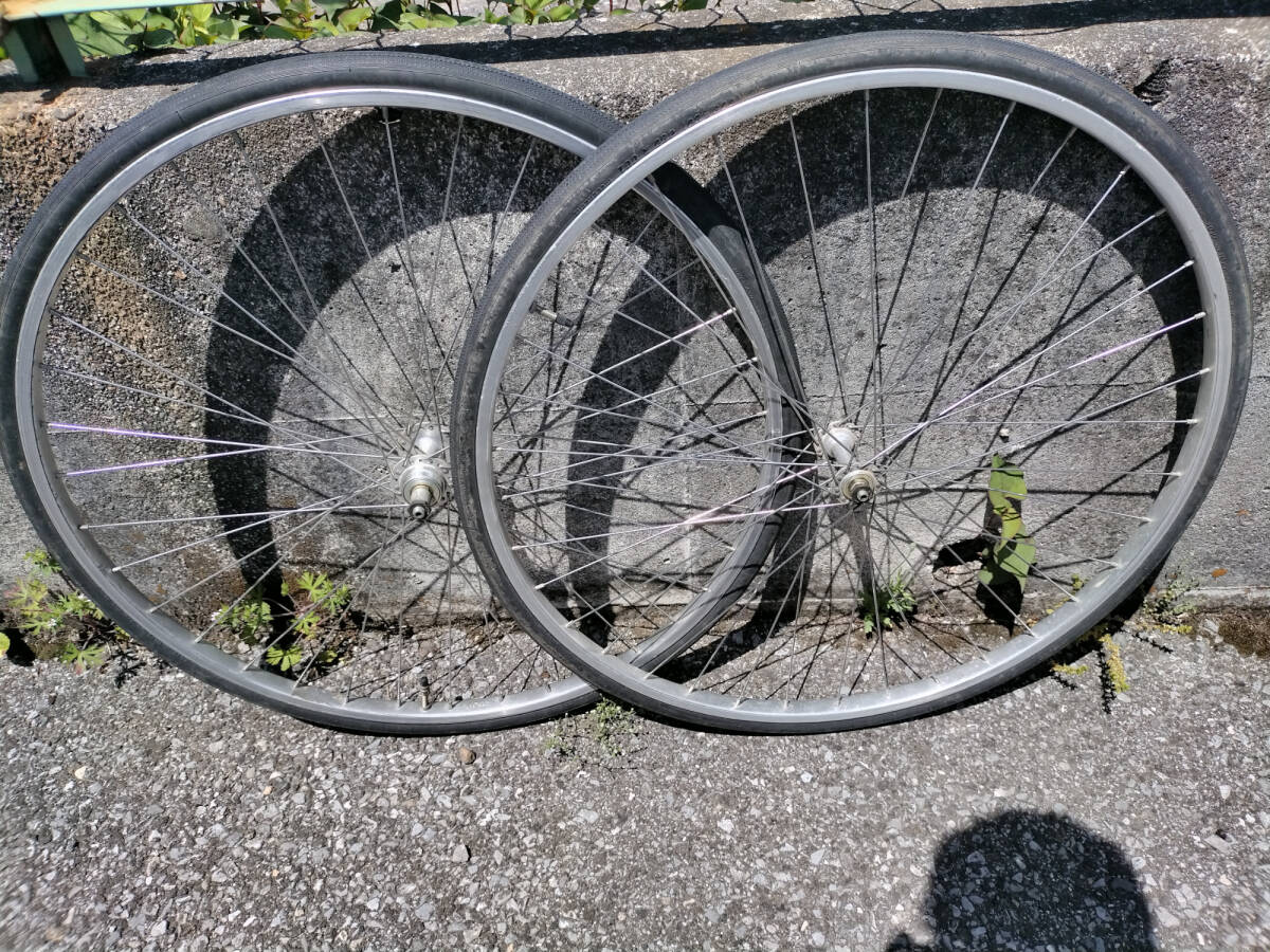 サンシン ハブ araya 700c ボスフリー ホイール リアエンド幅126mm