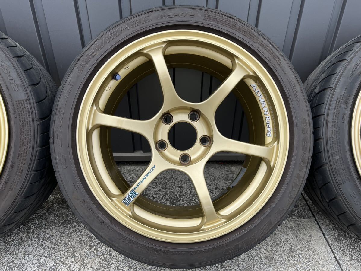ADVAN Racing アドバンレーシング RG2 17×9j+29PCD114.3 245/40R17 4本セット(社外品)｜売買された ...