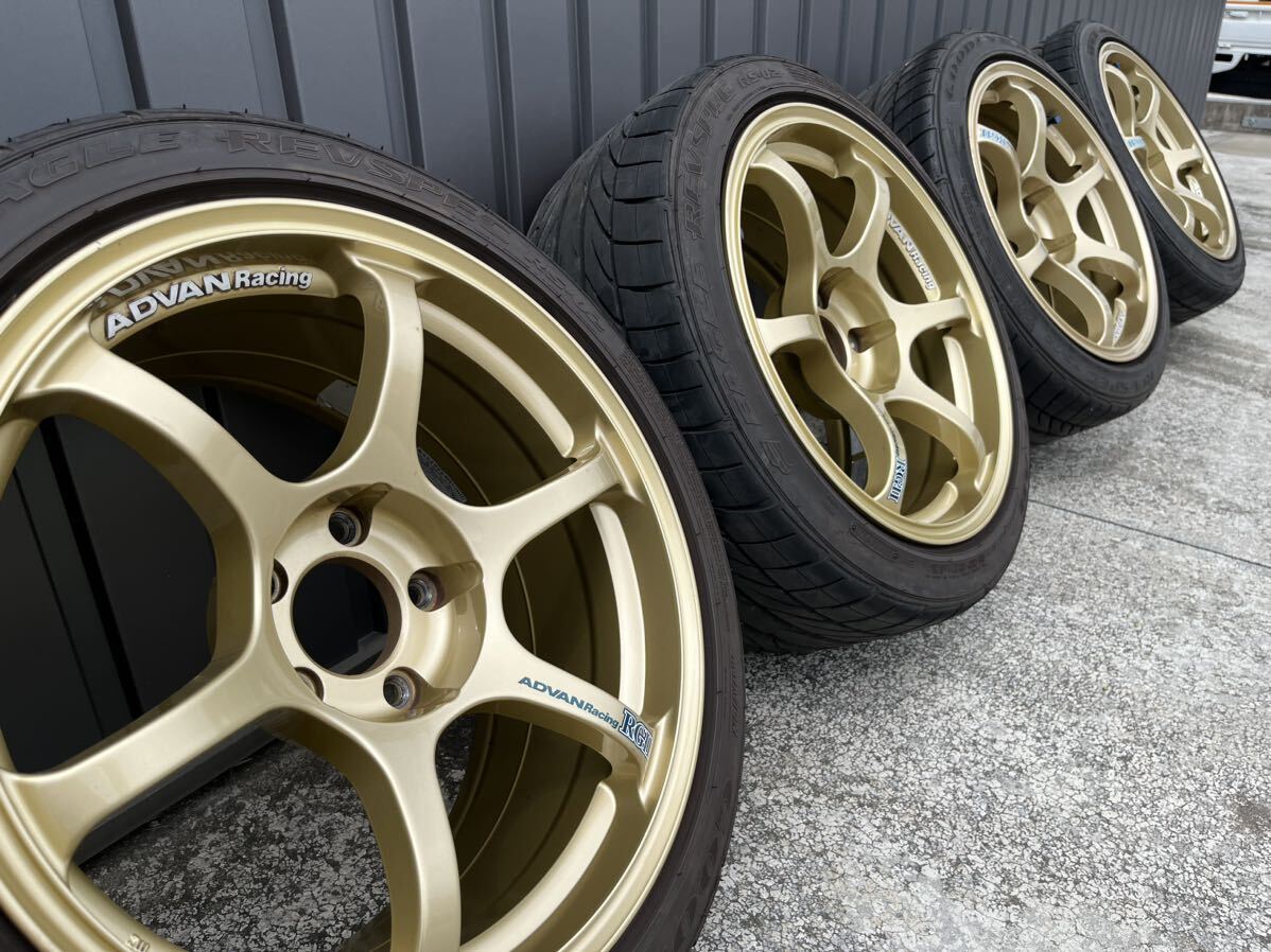 ADVAN Racing アドバンレーシング RG2 17×9j+29PCD114.3 245/40R17 4本セット(社外品)｜売買された ...