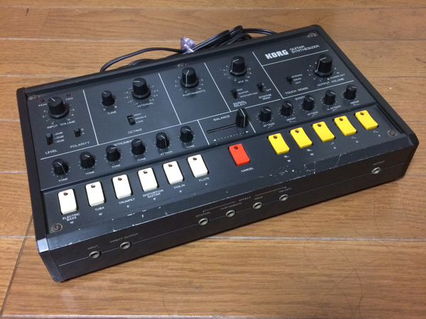 KORG X-911 ギターシンセサイザー コルグ ビンテージ 中古(マルチ 