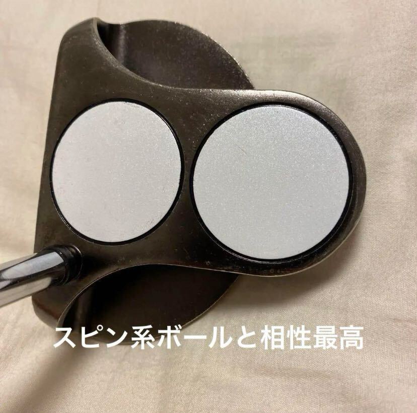 オデッセイ2ball 2ボール ゴルフパター ホワイトアイス　中古美品　掘り出し物　初代モデル　レア　貴重品　状態良好　34インチ_1