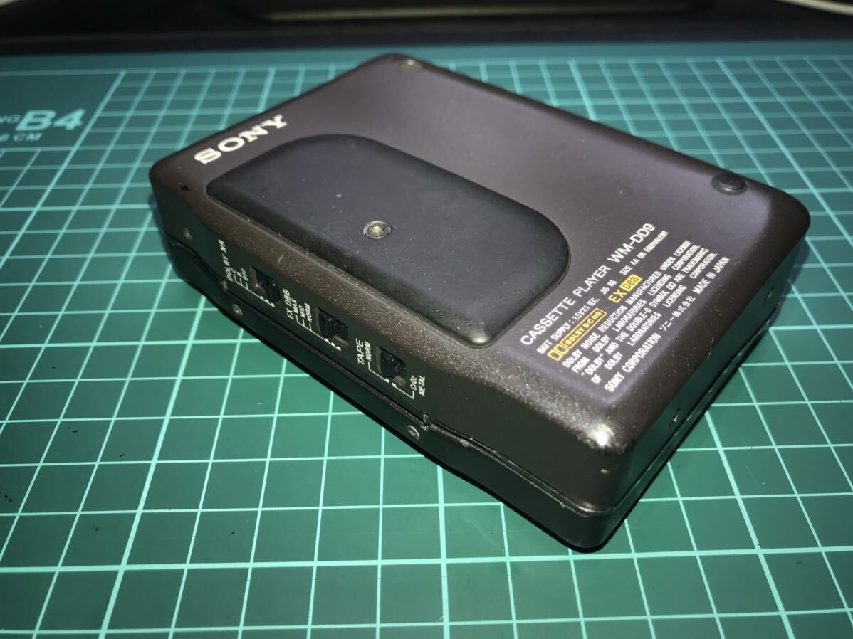 SONY WM-DD9 ウォークマン　現状品ジャンク（液漏れなし、通電はしてます）_3