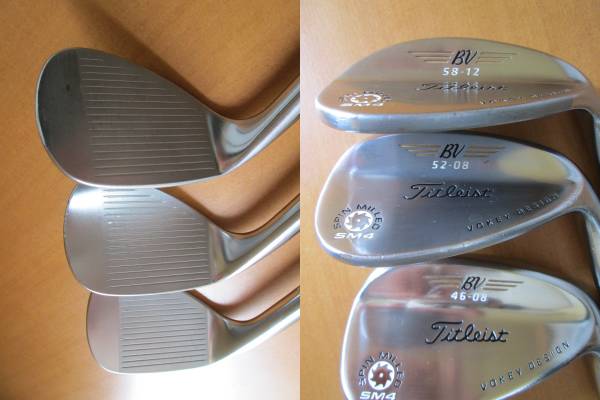最落無☆タイトリスト ボーケイ・デザイン SM4 ３本セット☆美品_2
