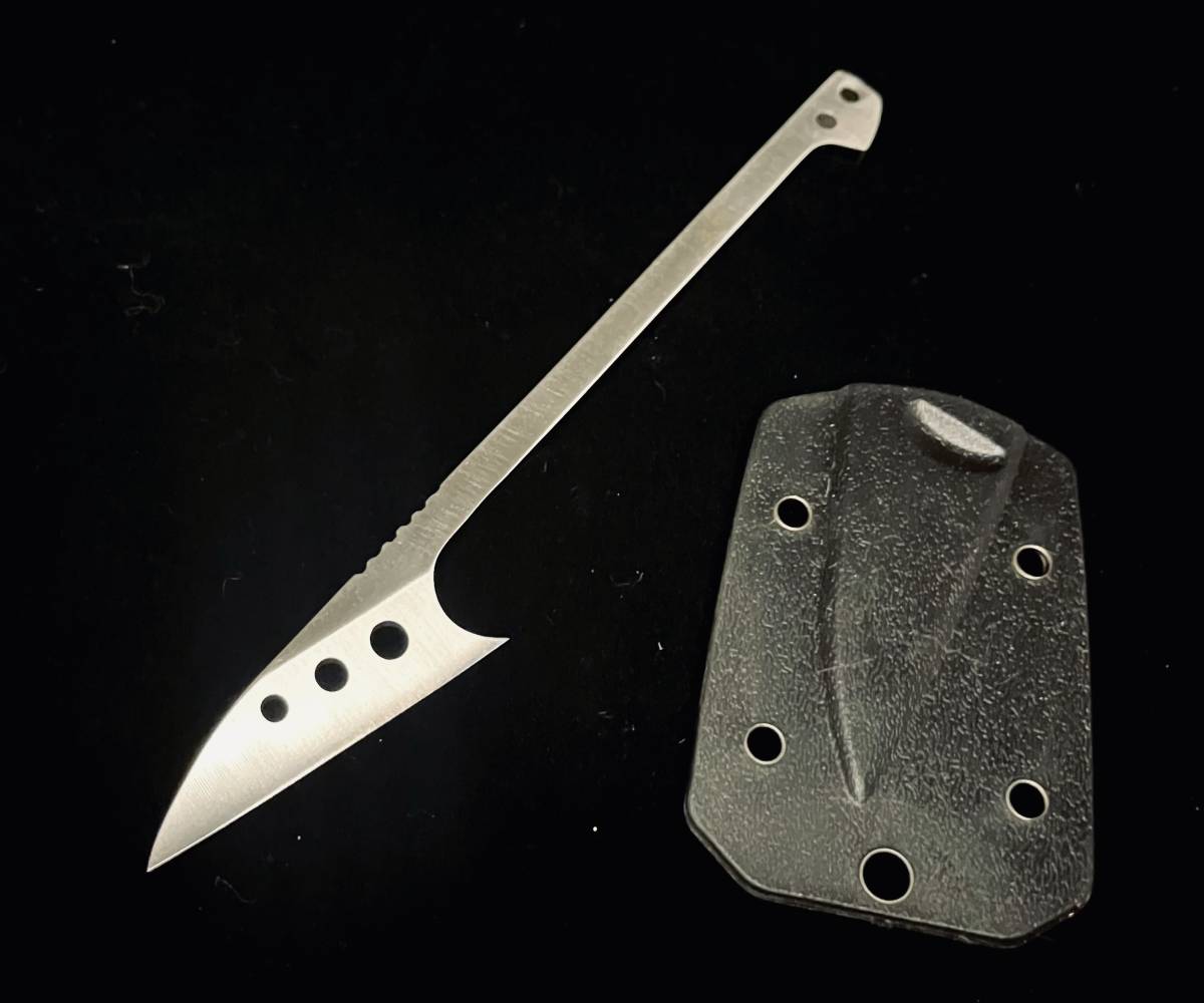 ［3-3-1#B］直刃　フィッシングナイフ　血抜き　鱗取り　アウトドア　釣り　　締め　狩猟　サバイバル　アウトドア　キャンプ_1