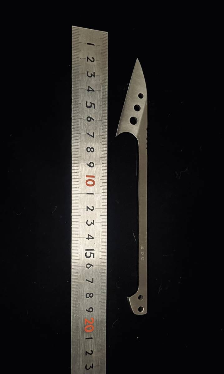 ［3-3-1#B］直刃　フィッシングナイフ　血抜き　鱗取り　アウトドア　釣り　　締め　狩猟　サバイバル　アウトドア　キャンプ_2