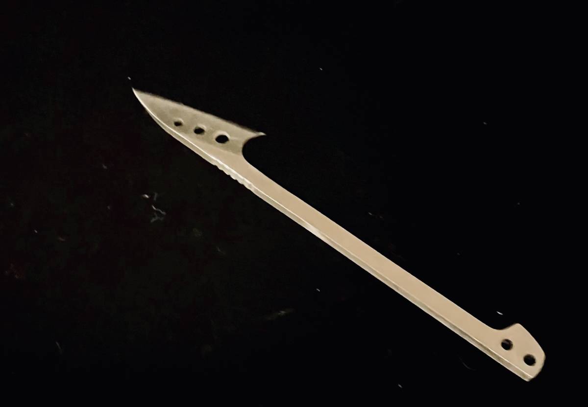 ［3-3-1#B］直刃　フィッシングナイフ　血抜き　鱗取り　アウトドア　釣り　　締め　狩猟　サバイバル　アウトドア　キャンプ_6