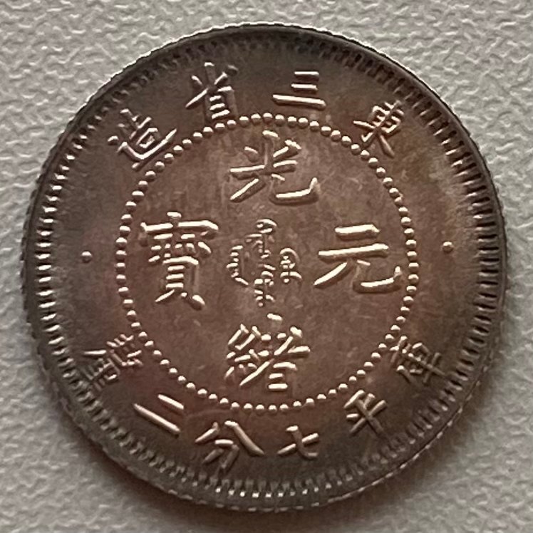 中国古銭 龍銀 廣東省造 PCGSケース入り 迫力龍図 コレクション品