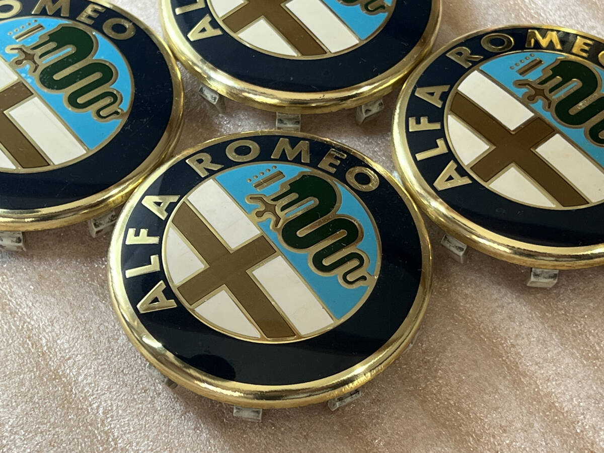 ［中古］アルファロメオ　ホイールセンターキャップ 60mm_4