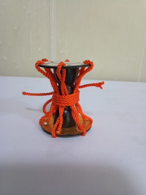 @@@ ミニ　つづみ　ミニ鼓　小鼓　和楽器　インテリア　雑貨　雅楽　能楽　アート　オブジェ　ディスプレィ　横幅3.9cm　高さ4.8cm_1