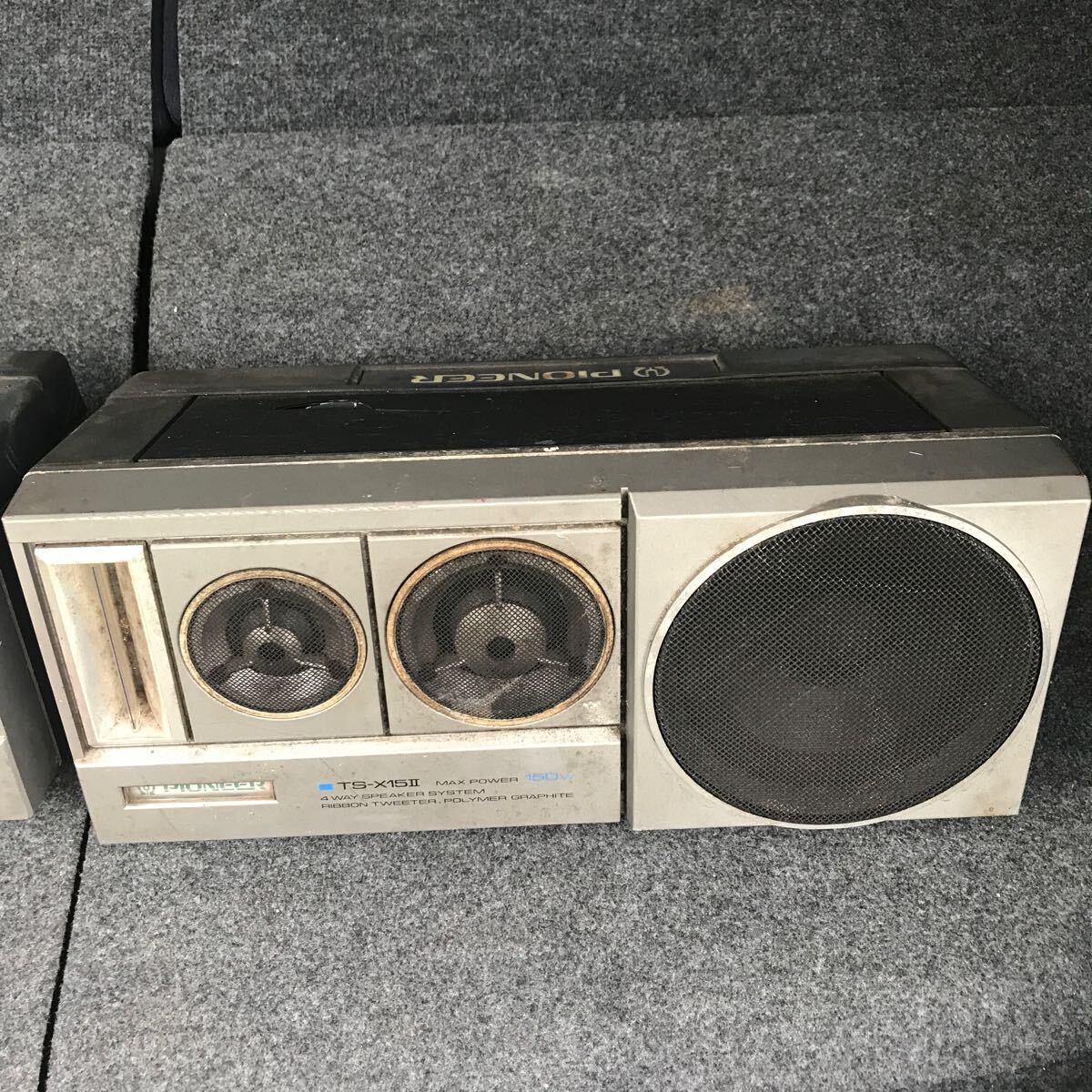 PIONEER 旧車 当時物 スピーカーセット TS-X15II ロンサムカーボーイ