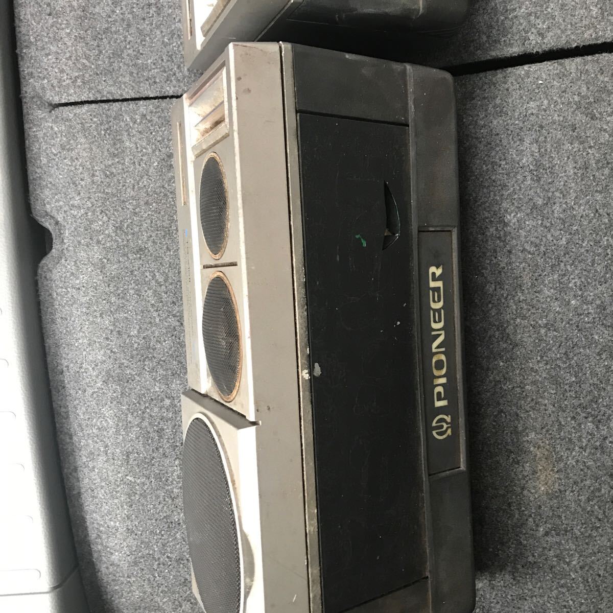 PIONEER 旧車 当時物 スピーカーセット TS-X15II ロンサムカーボーイ