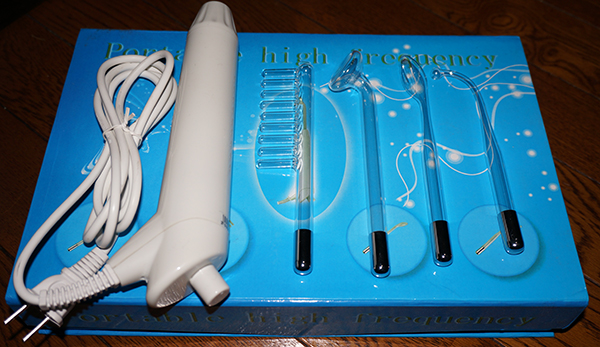 高周波美顔器 マッサージ器 にきび皮膚シミ取り オゾン形成 しわ_1