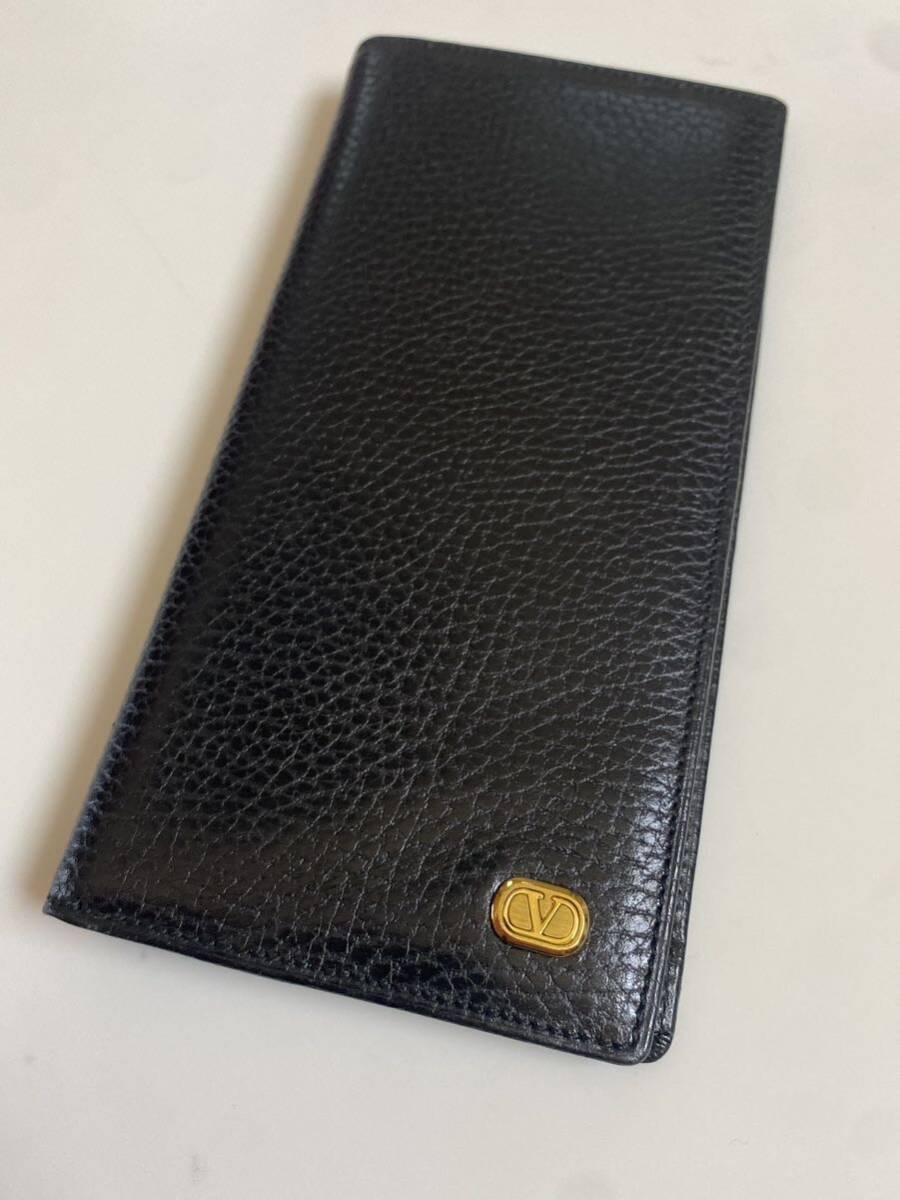 セール 即決1円 未使用 ヴァレンティノ ガラヴァーニ 牛革 VALENTINO