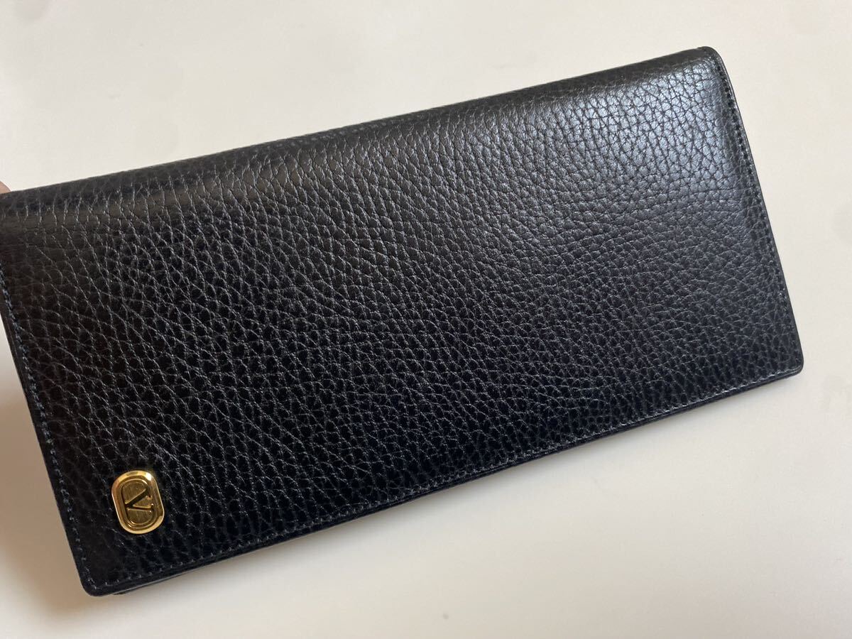 セール 即決1円 未使用 ヴァレンティノ ガラヴァーニ 牛革 VALENTINO