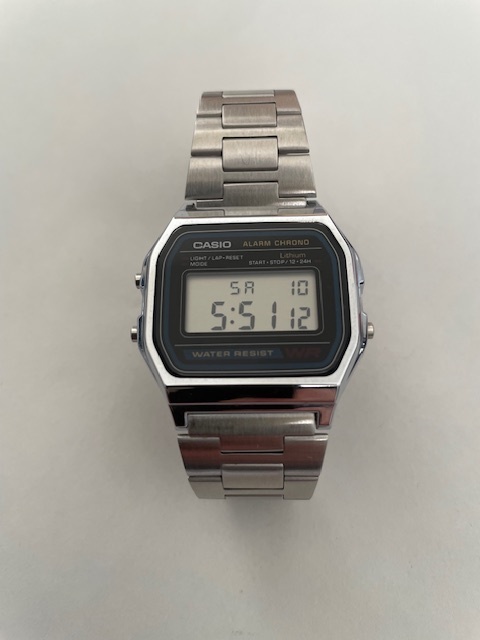 ★美品【カシオ★デジタル腕時計★593】A158W★レトロ★CASIO★_2