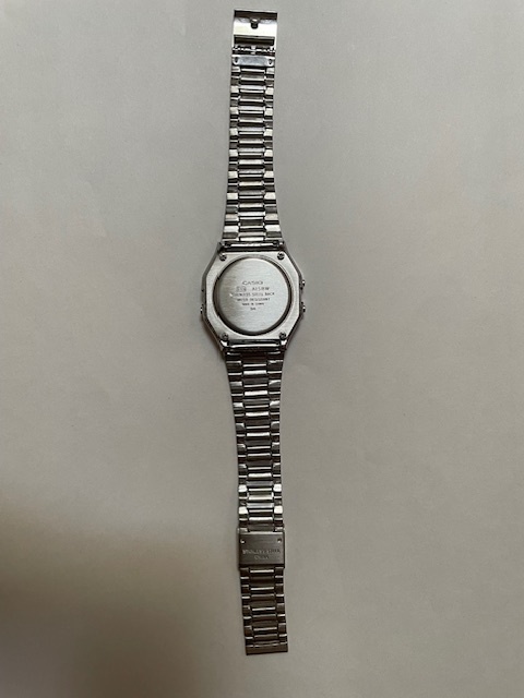 ★美品【カシオ★デジタル腕時計★593】A158W★レトロ★CASIO★_5