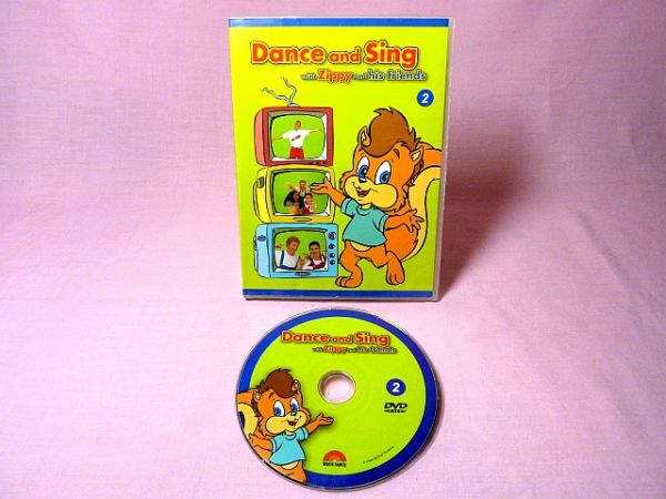 ☆ DWEディズニー英語ZIPPYズィッピーDVD DANCE AND SING 2 ☆(英語  