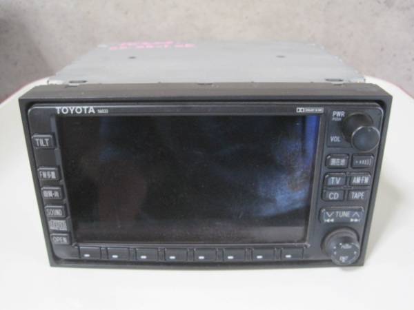 トヨタ純正ナビモニター 56033 86120-2A322 中古品(トヨタ、ダイハツ