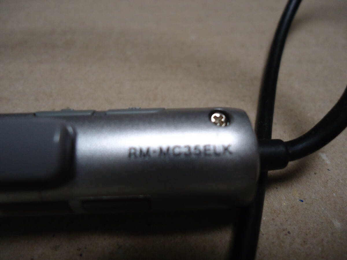 ソニー SONY MDウォークマン リモコン RM-MC35ELK 美品_5