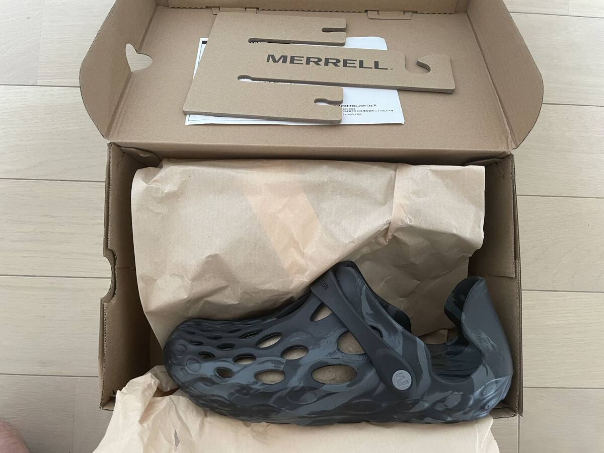 未使用 MERRELL メレル HYDRO MOC ハイドロ モック サンダル 品番：J48595 色：BLACK NOIR 表記サイズ：US8/26.0cm_2