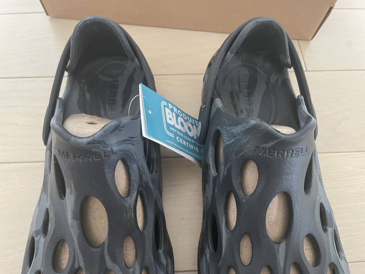 未使用 MERRELL メレル HYDRO MOC ハイドロ モック サンダル 品番：J48595 色：BLACK NOIR 表記サイズ：US8/26.0cm_7