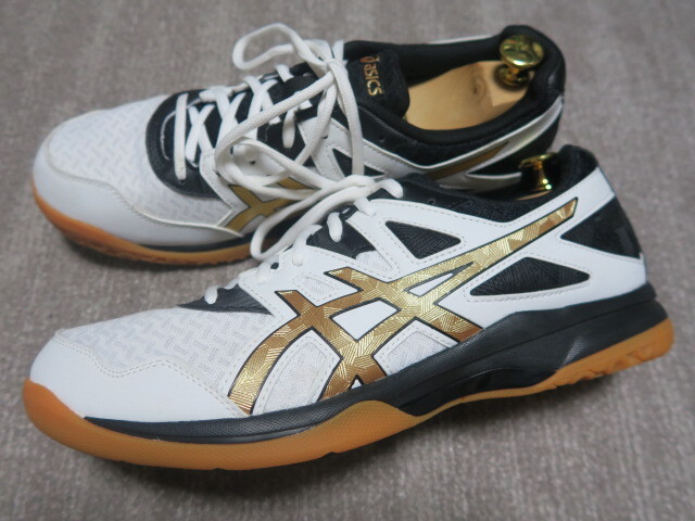 試着程度 超美品【アシックス】ゲルタスク２／GEL-TASK 2 ハンドボールシューズ メンズシューズ 屋内 29cm_3