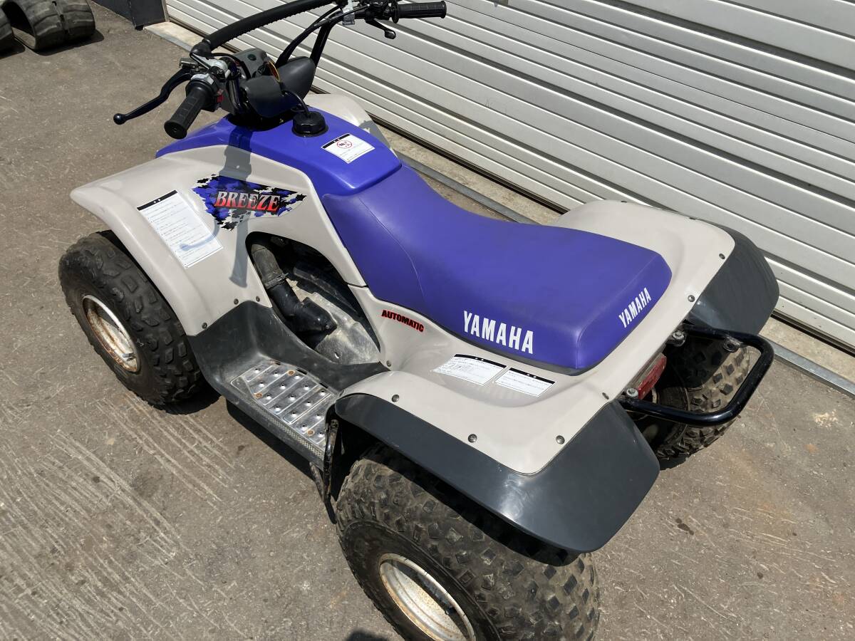 札幌発☆最落なし!【動作OK!】四輪バギー ヤマハ BREEZE ブリーズ 124cc 売切!_4