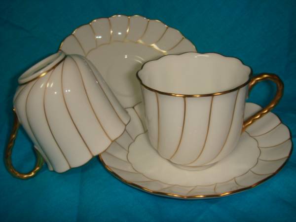 ノリタケ☆ダイヤモンドコレクション☆カップ＆ソーサー☆ペア