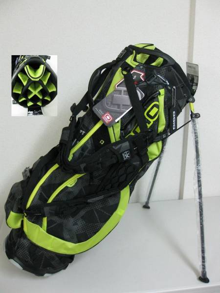 超軽量!! 2013 OGIO GROM XX スタンドバッグ ACID（214）125028