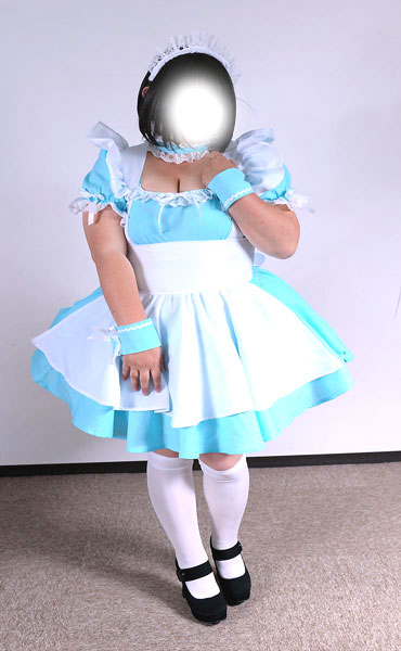 コスプレ衣装 水色のメイド服 大きいサイズ Xl 3l ゴスロリ2 メイド服 売買されたオークション情報 Yahooの商品情報をアーカイブ公開 オークファン Aucfan Com
