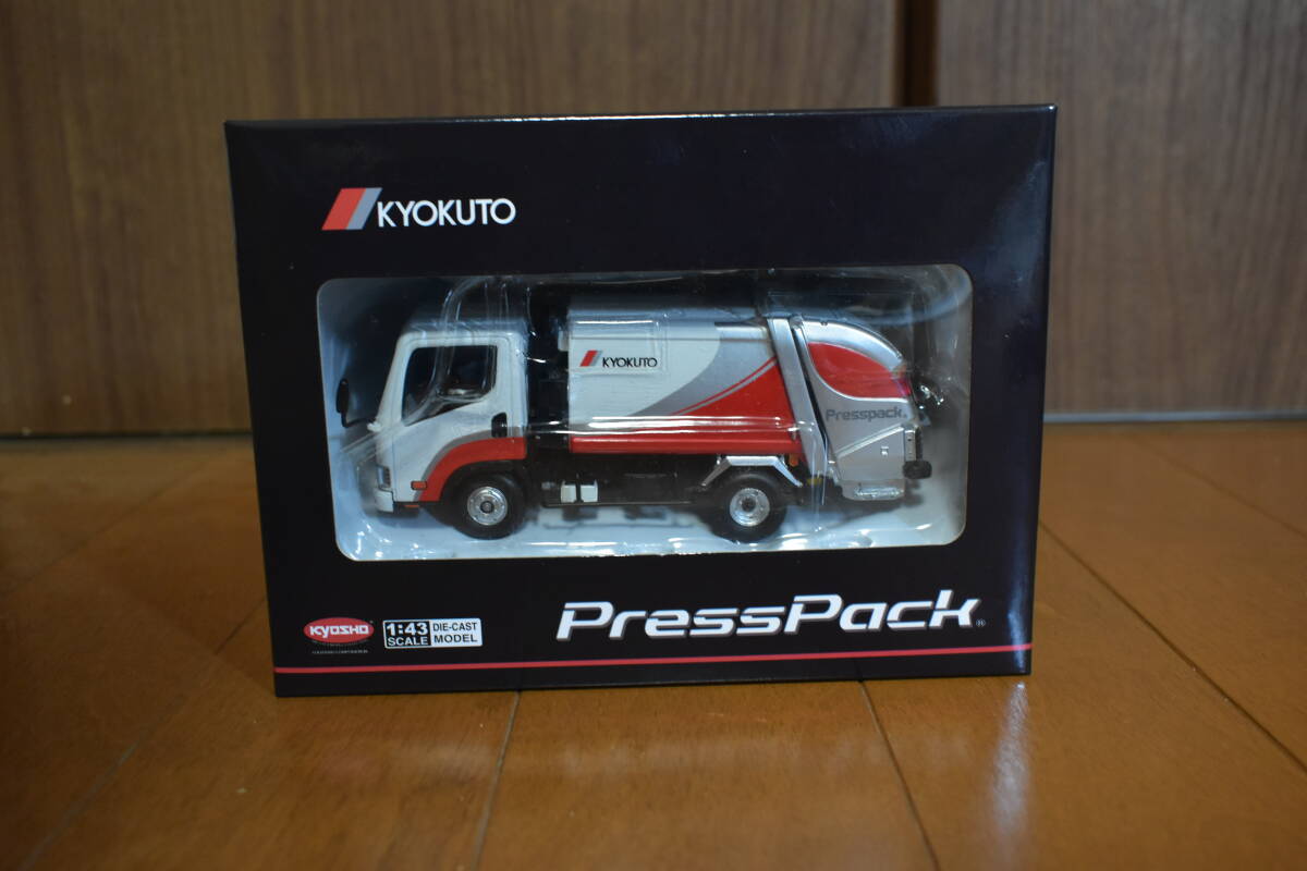 1/43 京商 プレスパックパッカー車 極東開発工業 ダイキャスト ゴミ