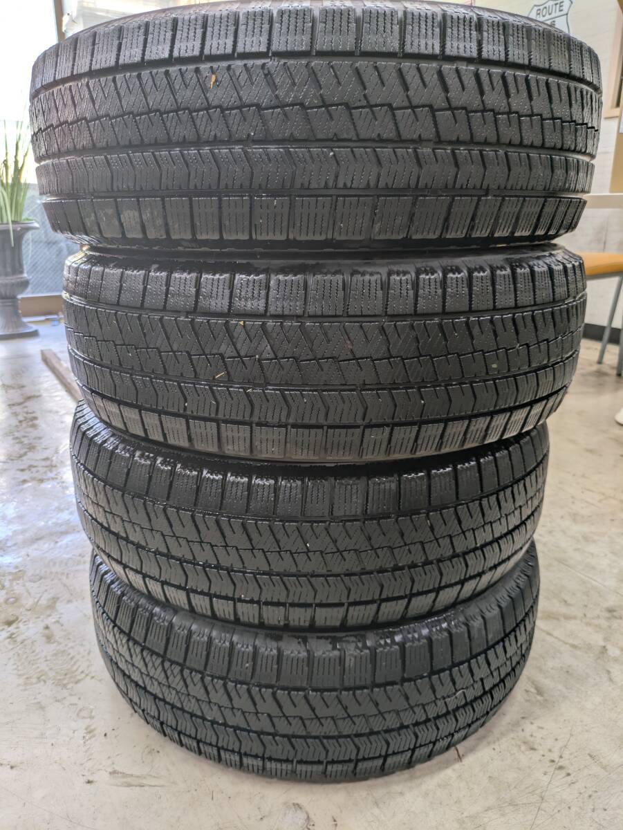 195/65R15 21年製 スタッドレス ブリヂストン BLIZZAK VRX2 8部山(中古