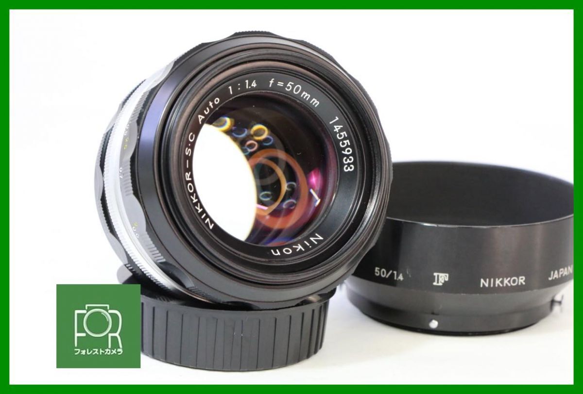 同梱歓迎】実用□ニコン Nikon NIKKOR-S・C Auto 50mm F1.4□KKK1330 