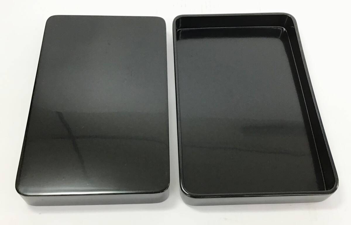 輪島塗 硯箱 文箱 被せ蓋 書道具 筆入れ 書類入れ 小物入れ 収納箱