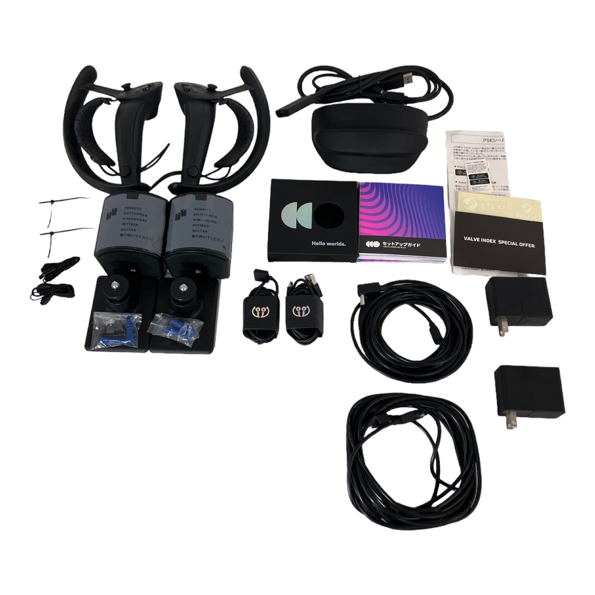 VALVE INDEX Models 1004 1005 1006 1007 VR キット コントローラー 