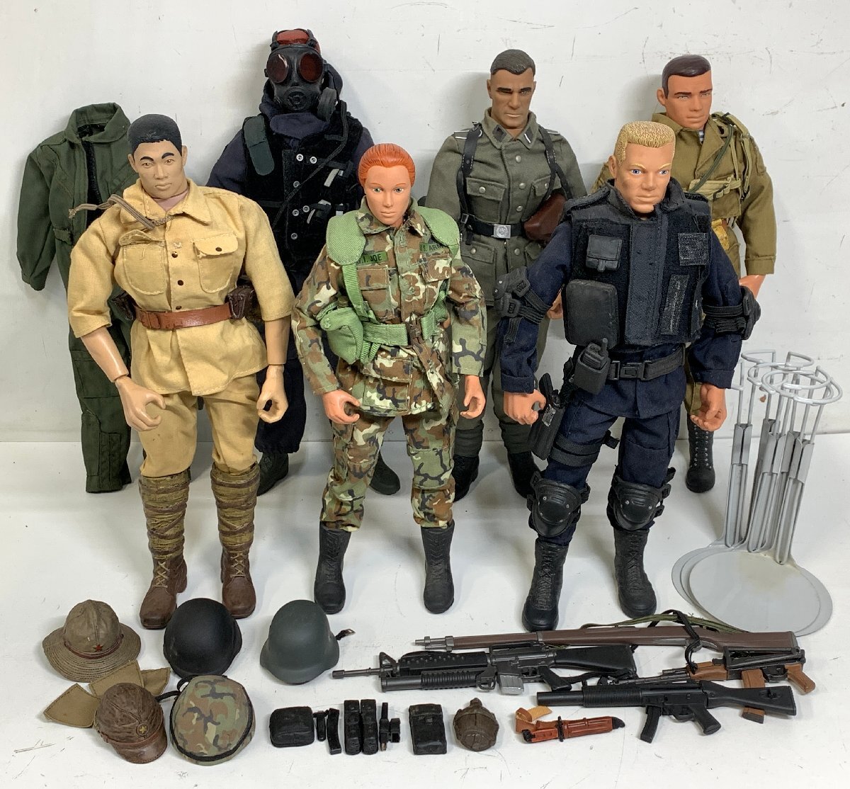 ミリタリーフィギュアまとめて G.I.ジェーン ほか Hasbro・21st
