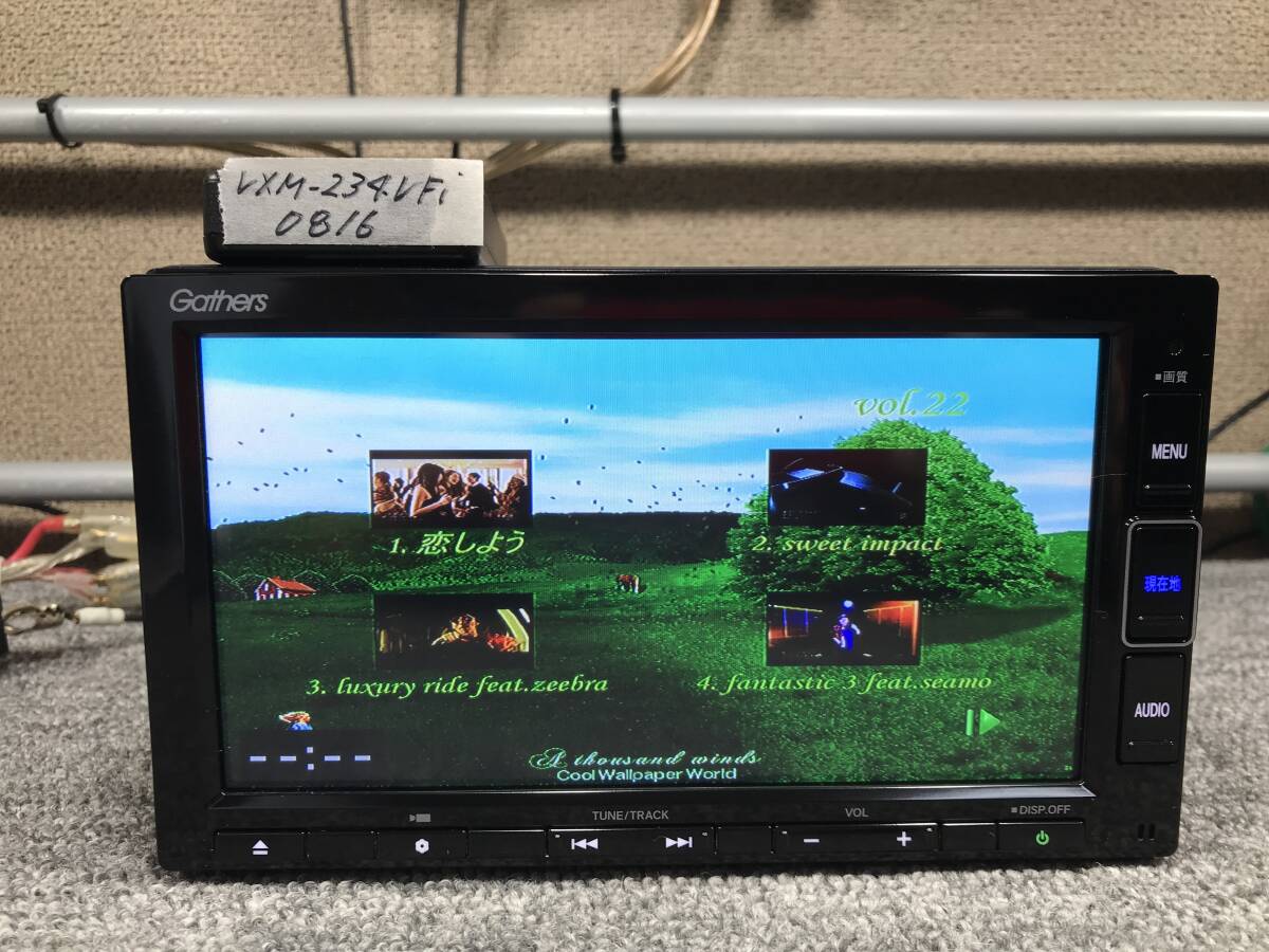 タッチ新品★ホンダ純正 VXM-164VFi BT対応・DVD・地デジ★動作良好 ホンダ純正 2023年製造 VXM-234VFi 程度抜群 地デジ・Bluetooth・DVD