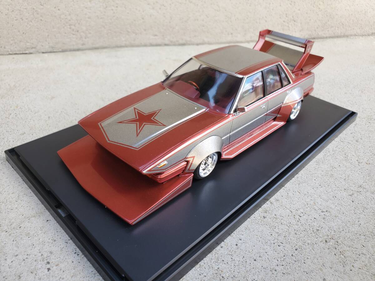 フジミ1/24 トヨタ クレスタ 2.0 GTツインターボ GX71完成品 街道