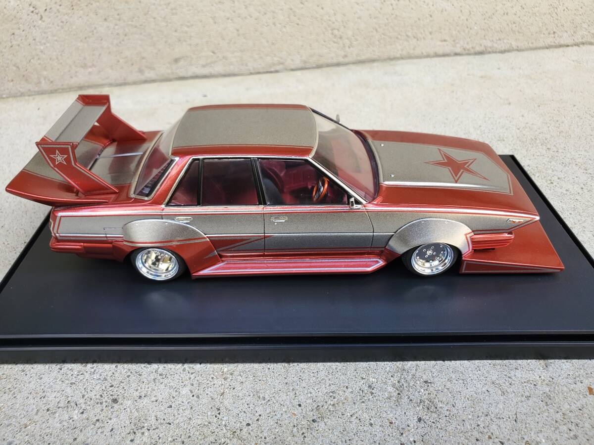フジミ1/24 トヨタ クレスタ 2.0 GTツインターボ GX71完成品 街道