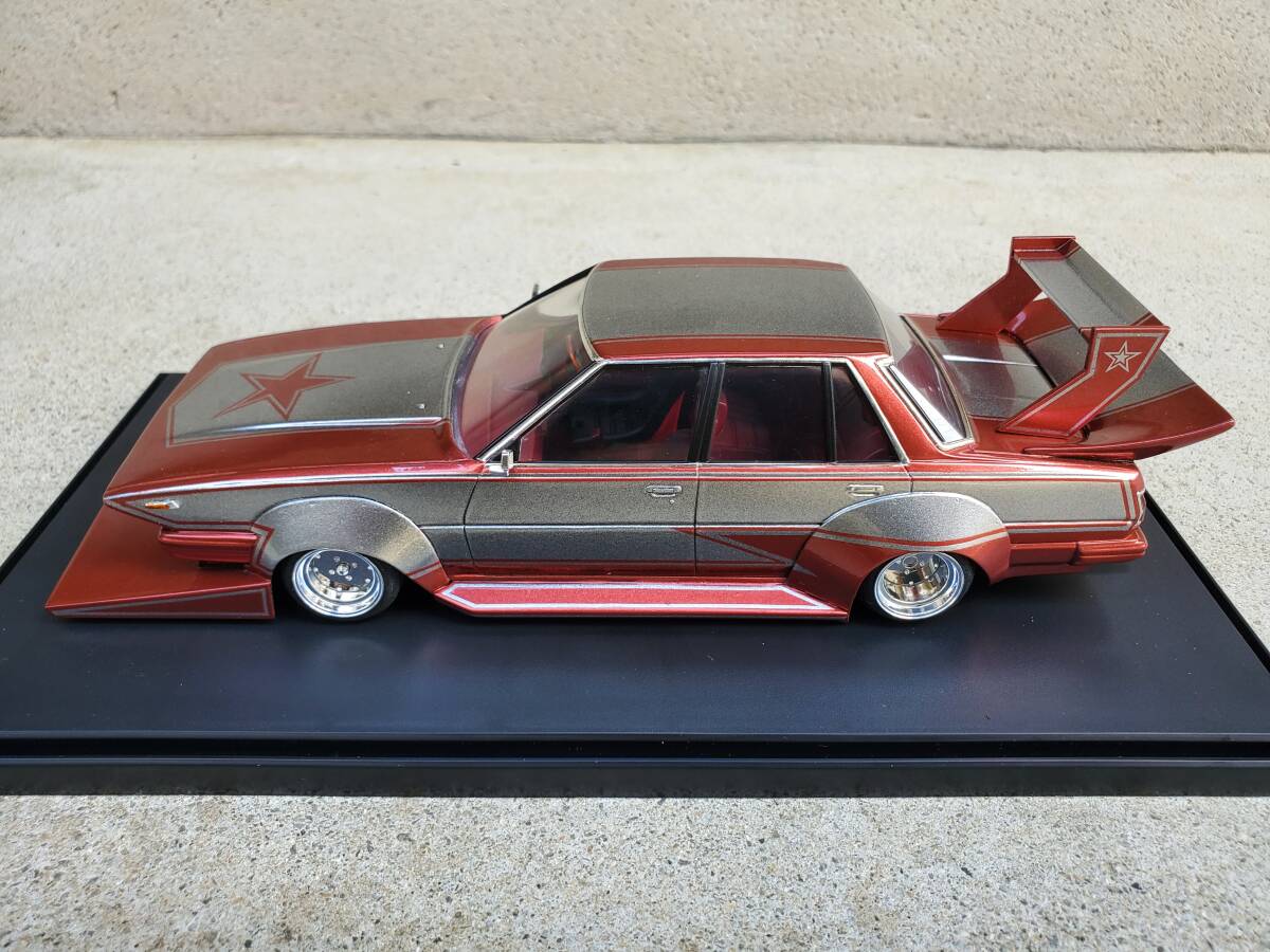 フジミ1/24 トヨタ クレスタ 2.0 GTツインターボ GX71完成品 街道
