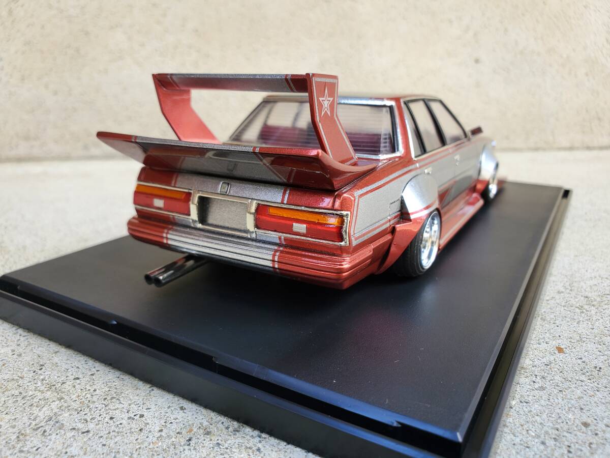 フジミ1/24 トヨタ クレスタ 2.0 GTツインターボ GX71完成品 街道