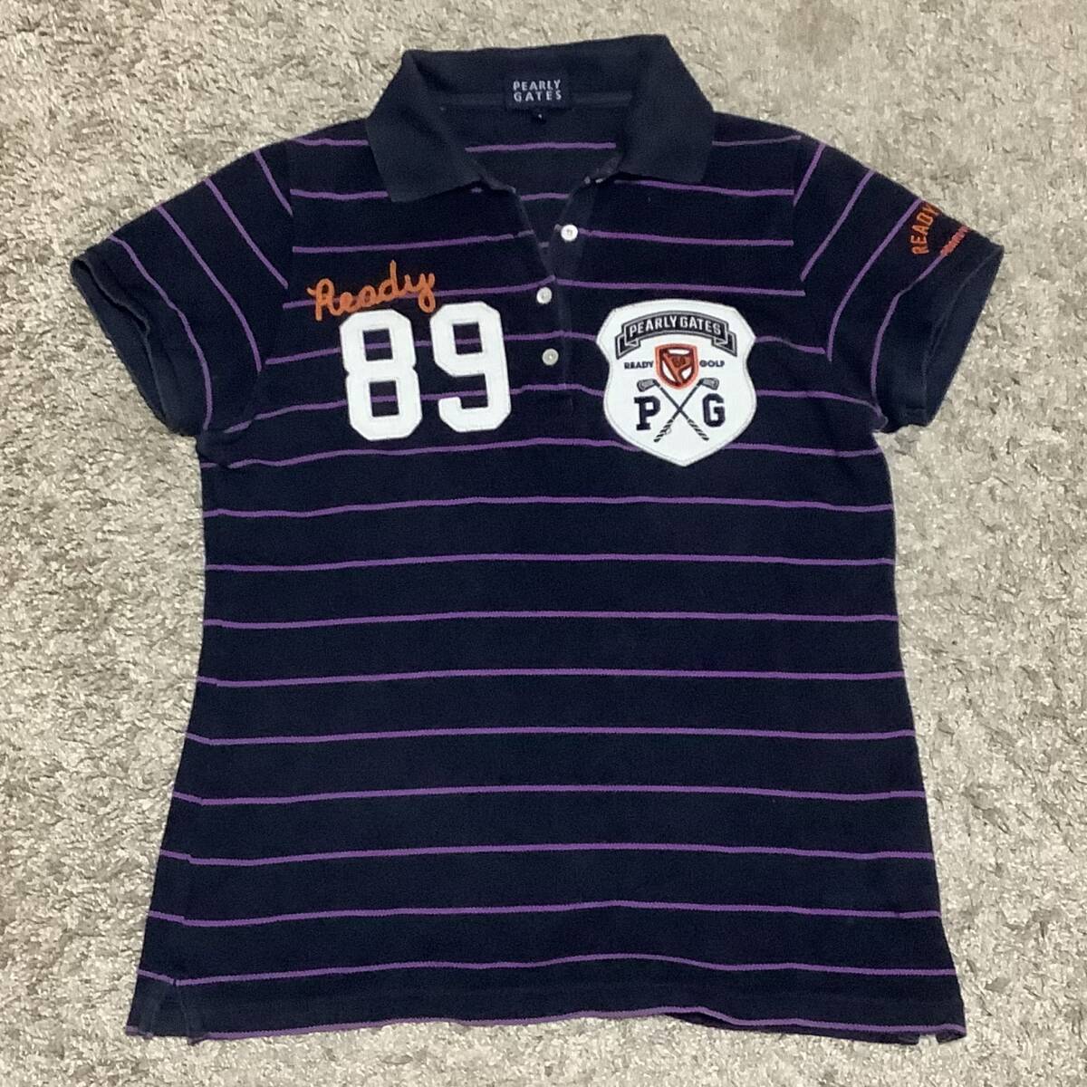 パーリーゲイツ　レディースポロシャツ3点　サイズ1 まとめ売り_3